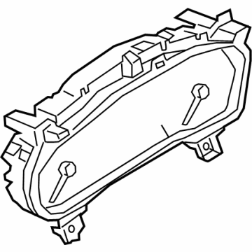 Ford Transit Connect Instrument Cluster - KT1Z-10849-Y