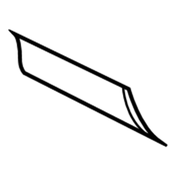 F5TZ-7829039-CA Ford Moulding Illustration 1 of 1