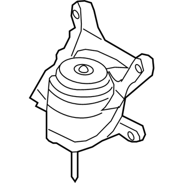 Ford Police Interceptor Utility Engine Mount - L1MZ-6028-L