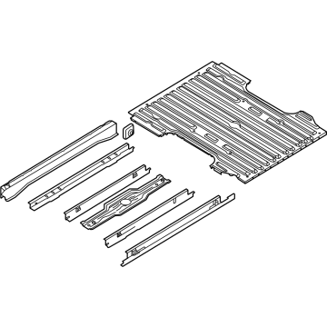 Ford HC3Z-9611215-A Pan Assembly - Floor