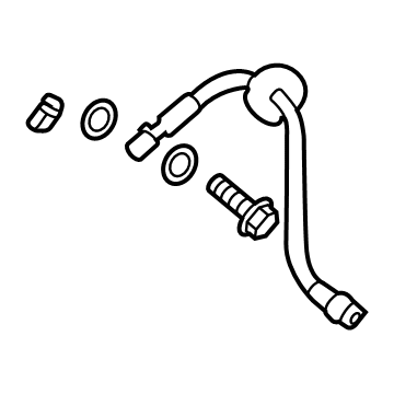 Ford Transit Hydraulic Hose - LK4Z-2282-A