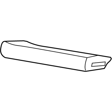 4C3Z-2562900-CAB Ford Seat Cushion Cover Assembly Illustration 1 of 1