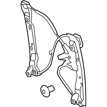 WLRA-145 Ford Regulator Assembly Illustration 1 of 1