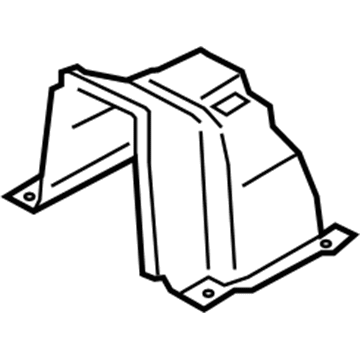 Ford JR3Z-6311130-B Insulator - Tunnel