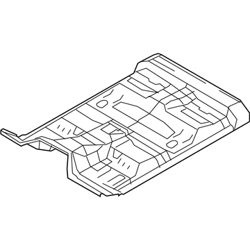 2010 Ford F-550 Super Duty Floor Pan - 7C3Z-2611000-A