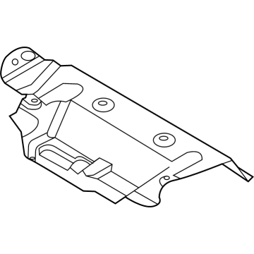 Ford Escape Exhaust Heat Shield - LX6Z-5811434-L