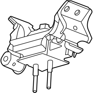 Ford Bronco Engine Torque Strut Mount - MB3Z-6068-B