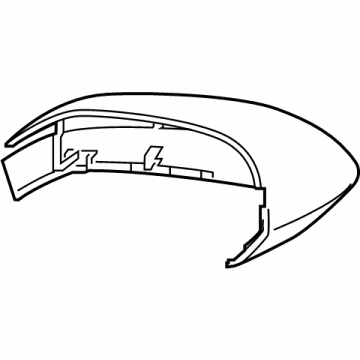 Lincoln Mirror Cover - LJ7Z-17D742-AA