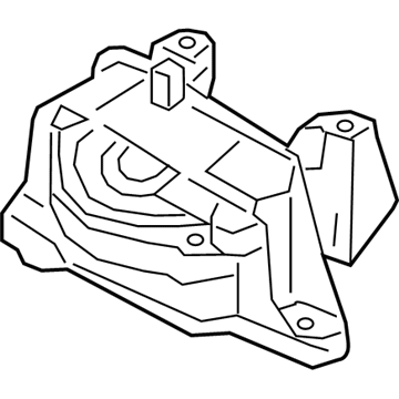 Ford Maverick Motor And Transmission Mount - LX6Z-6038-G