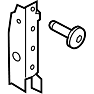 HC3Z-9941033-A Ford Rear Pillar Illustration 1 of 1
