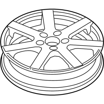 2023 Ford Escape Spare Wheel - LJ6Z-1007-F