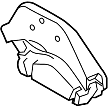 Ford FR3Z-63611A08-B Head Rest Assembly