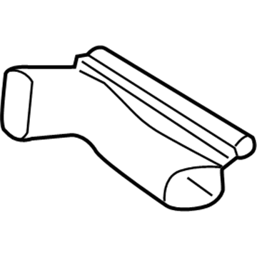 2005 Ford Thunderbird Air Intake Coupling - 3W4Z-9B613-AA