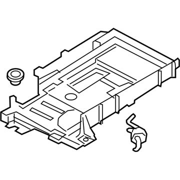 Ford Battery Tray - FT4Z-10732-C