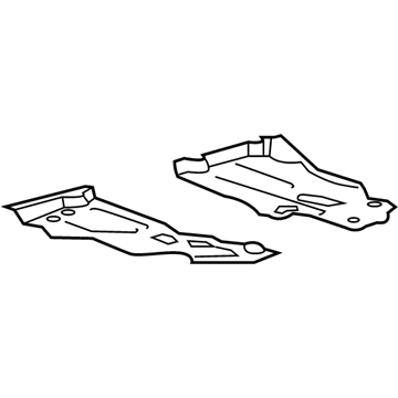 Ford FT4Z-6P013-C Shield - Engine Compartment Splash