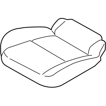 Ford FT1Z-1763840-A Pad - Rear Seat Cushion