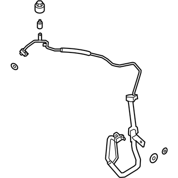 2022 Ford Escape A/C Hose - LX6Z-19A834-BF