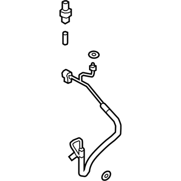 2022 Ford Escape A/C Hose - LX6Z-19972-T