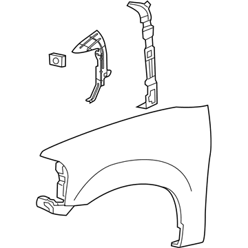 Ford Fender - FL1Z-16006-A