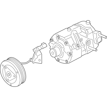2022 Ford Escape A/C Compressor - LX6Z-19703-U