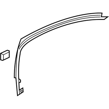 2013 Ford Escape Door Moldings - CJ5Z-7851752-AA