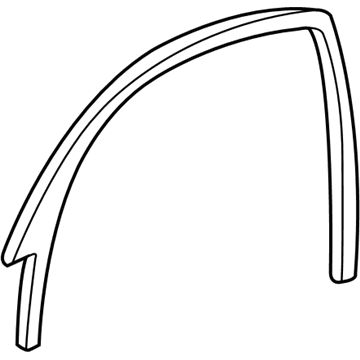 1998 Mercury Grand Marquis Door Moldings - F7AZ5420890AAA