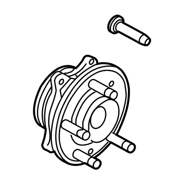 2021 Ford Police Interceptor Utility Wheel Hub - LB5Z-1104-B