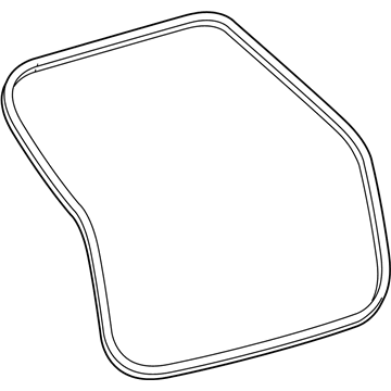 2022 Lincoln Nautilus Door Seal - FA1Z-58404A06-A