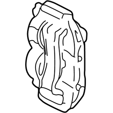 1993 Ford E-150 Brake Caliper - F2TZ-2V121-ARM