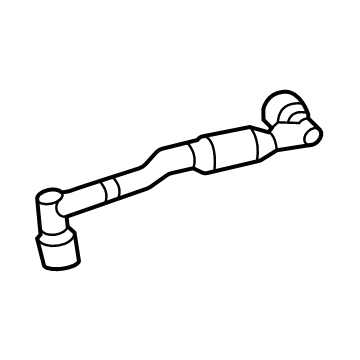 Lincoln PCV Valve Hose - K2GZ-6758-G