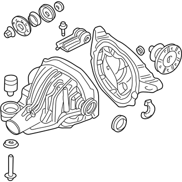 Ford 5L2Z-4010-B Housing - Rear Axle