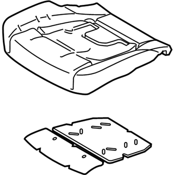 Ford F-550 Super Duty Seat Cushion - HC3Z-2663222-A