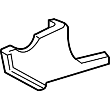 Ford 2W7Z-5402345-AAA Panel - Cowl Side Trim