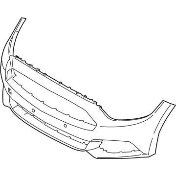 Ford Mustang Bumper - FR3Z-17D957-DPTM