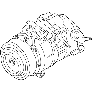 F2GZ-19703-R Ford Compressor Assembly Illustration 1 of 1