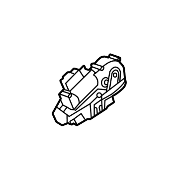 Ford Police Interceptor Utility Trunk Latch - LB5Z-7843150-A