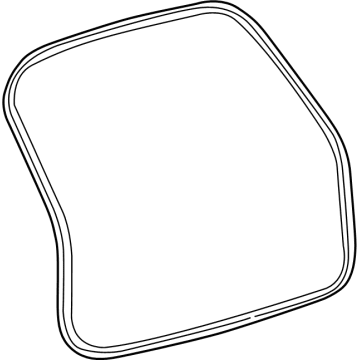 2020 Ford Police Interceptor Utility Door Seal - LB5Z-78404A06-A