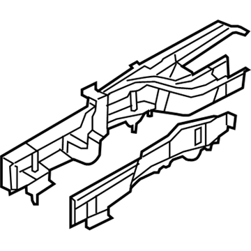 Ford 7T4Z-7810009-A Member - Side Floor