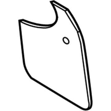 Ford F-450 Super Duty Mud Flaps - HC3Z-16A550-DA