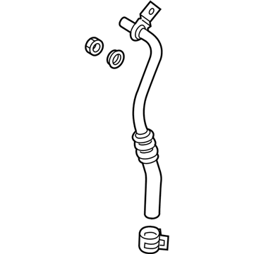 2022 Ford Escape Automatic Transmission Oil Cooler Line - JX6Z-7C410-D