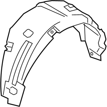 Ford PR3Z-61278B50-A FILLER - QUARTER PANEL