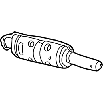 2C3Z-5E212-PA Ford Catalytic Converter Assembly Illustration 1 of 1