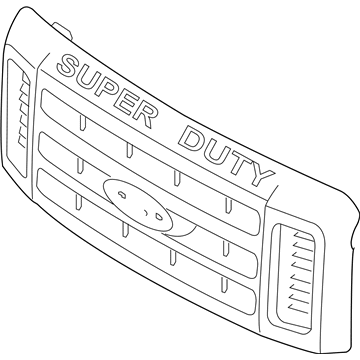 2010 Ford F-450 Super Duty Grille - 7C3Z-8200-CE
