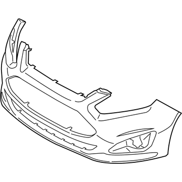 2017 Ford C-Max Bumper - E1CZ-17D957-APTM