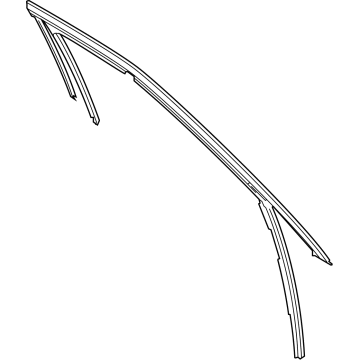 Lincoln Aviator Window Run - LC5Z-7821597-A