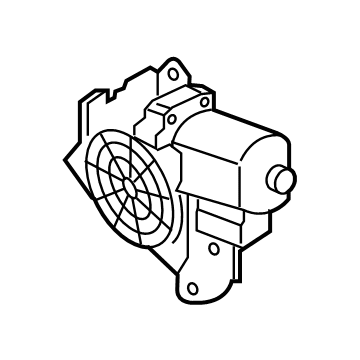 Lincoln Aviator Power Window Motor - LC5Z-9923395-A