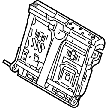 Ford FU5Z-96613A39-D Frame - Rear Seat Back Retaining