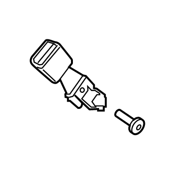 Ford LJ6Z-7860045-AA SEAT BELT ASY