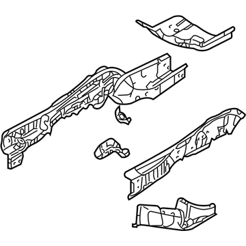 Ford 8L8Z-7810008-A Member - Side Floor