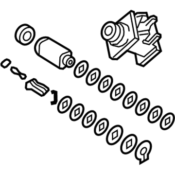 7T1Z-3697-B Ford Kit - Lock Cylinder Illustration 1 of 1